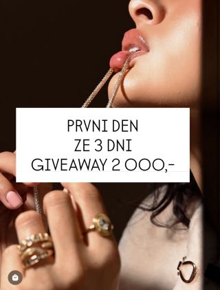 PRVNI DEN ZE 3 DNI ROZDAVANI Dnes startuje muj 3denni giveaway a zacinam tim nejlepsim – hrajem o darkovy poukaz v hodnote...